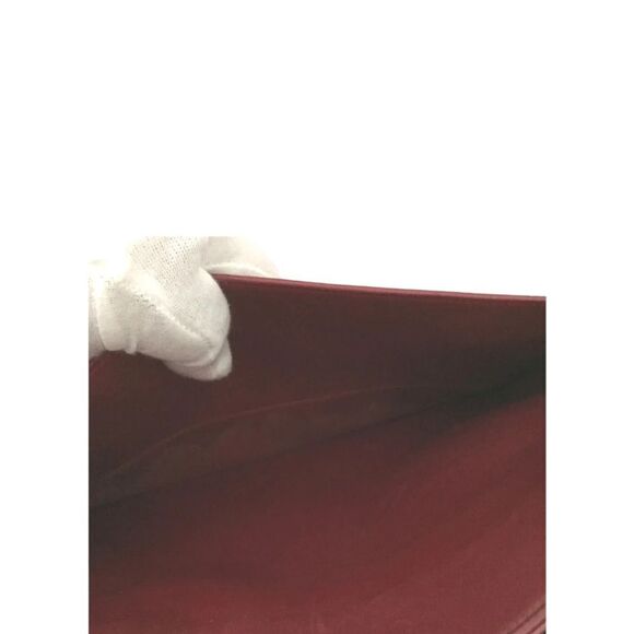 CHANEL RED QUILTED LAMBSKIN LEATHER CHAIN SHOULDER TOTE BAG 1F7896 - Picture 12 of 12